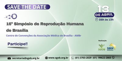 16º Simpósio de Reprodução Humana de Brasília
